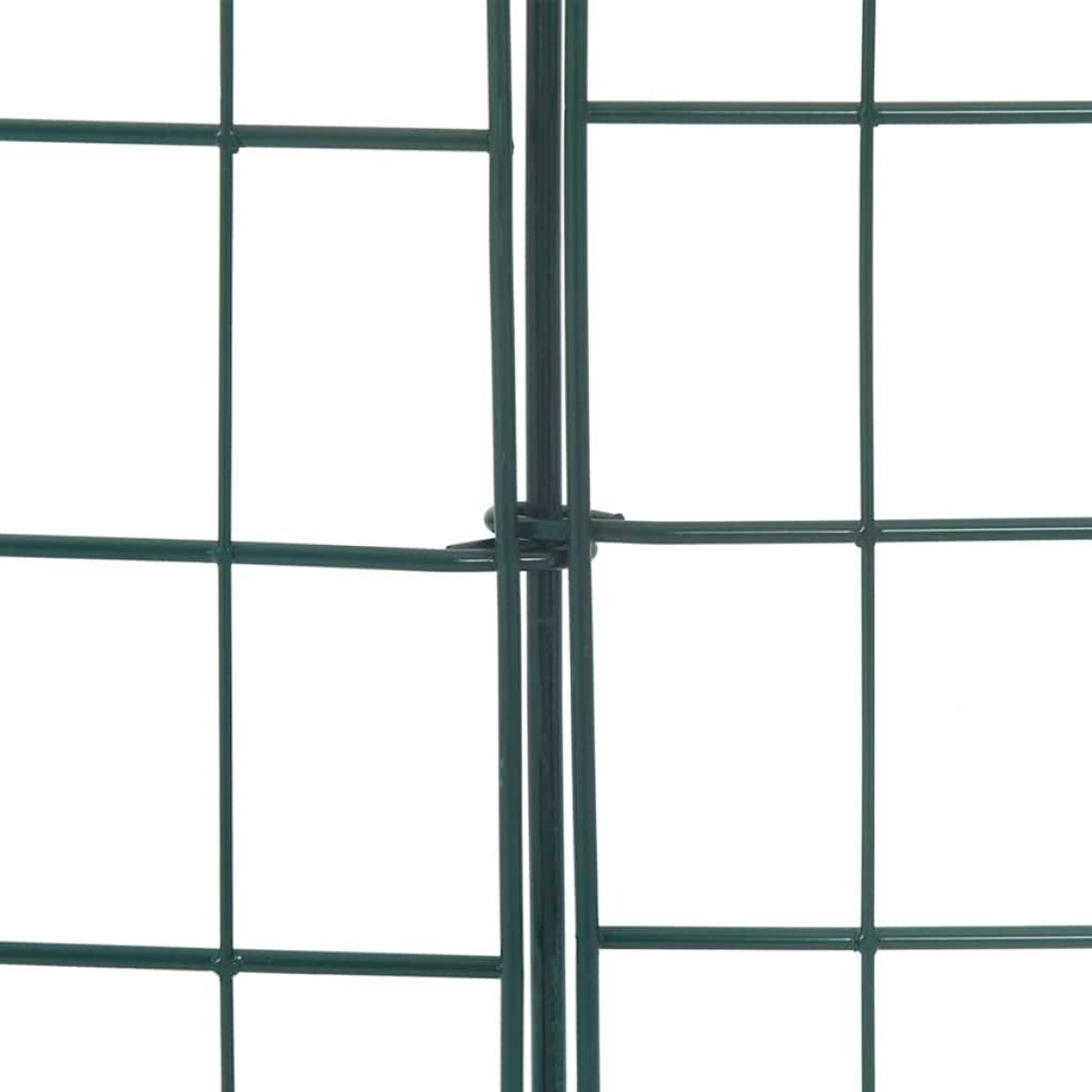 vidaXL Σετ φράχτη για λιμνούλες 8 τμχ. 50 x 80 cm Ατσάλι Πράσινο