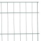 vidaXL Σετ φράχτη για λιμνούλες 8 τμχ. 50 x 80 cm Ατσάλι Πράσινο