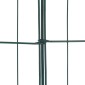 vidaXL Σετ φράχτη για λιμνούλες 8 τμχ. 50 x 80 cm Ατσάλι Πράσινο