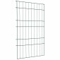 vidaXL Σετ φράχτη για λιμνούλες 8 τμχ. 50 x 80 cm Ατσάλι Πράσινο