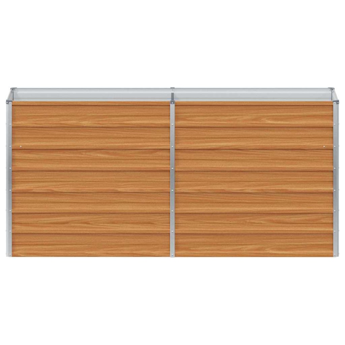 vidaXL Υπερυψωμένη Ζαρντινιέρα Ανοιχτό καφέ 160 x 40 x 77 cm