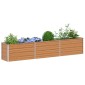 vidaXL Υπερυψωμένη Ζαρντινιέρα Ανοιχτό καφέ 240 x 40 x 45 cm