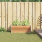 vidaXL Υπερυψωμένη Ζαρντινιέρα 98 x 50 x 36 εκ. Επικαλυμμένος Χάλυβας