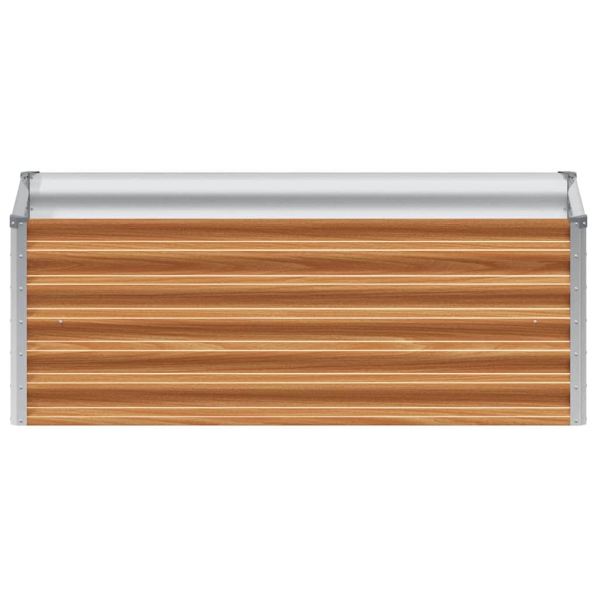vidaXL Υπερυψωμένη Ζαρντινιέρα 98 x 50 x 36 εκ. Επικαλυμμένος Χάλυβας