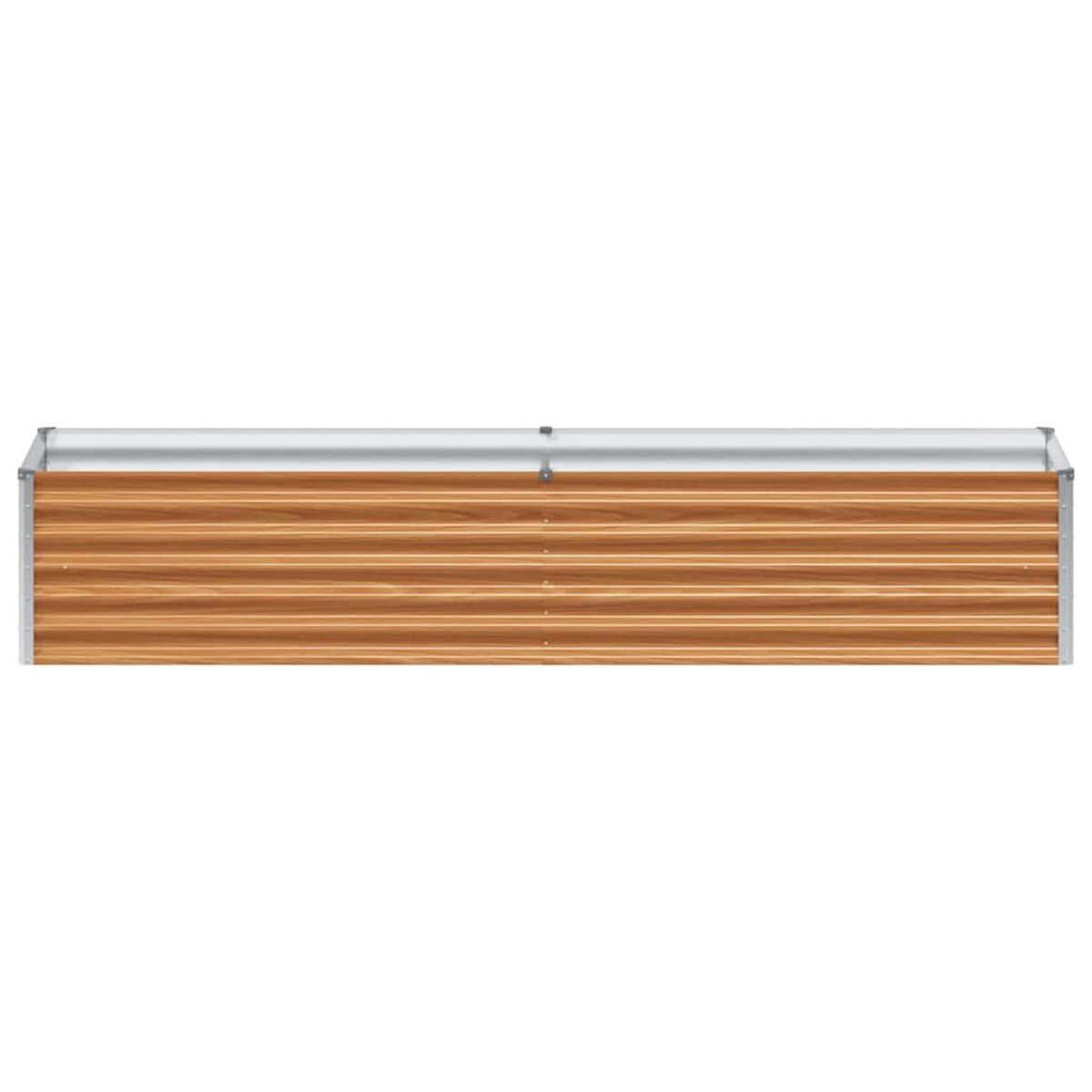 vidaXL Υπερυψωμένη Ζαρντινιέρα 195 x 50 x 36 εκ. Επικαλυμμένος Χάλυβας