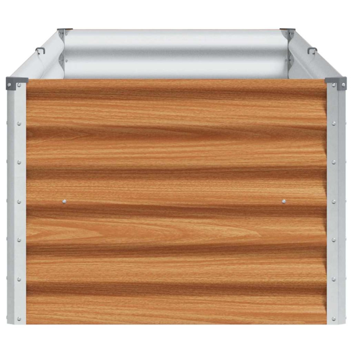 vidaXL Υπερυψωμένη Ζαρντινιέρα 195 x 50 x 36 εκ. Επικαλυμμένος Χάλυβας