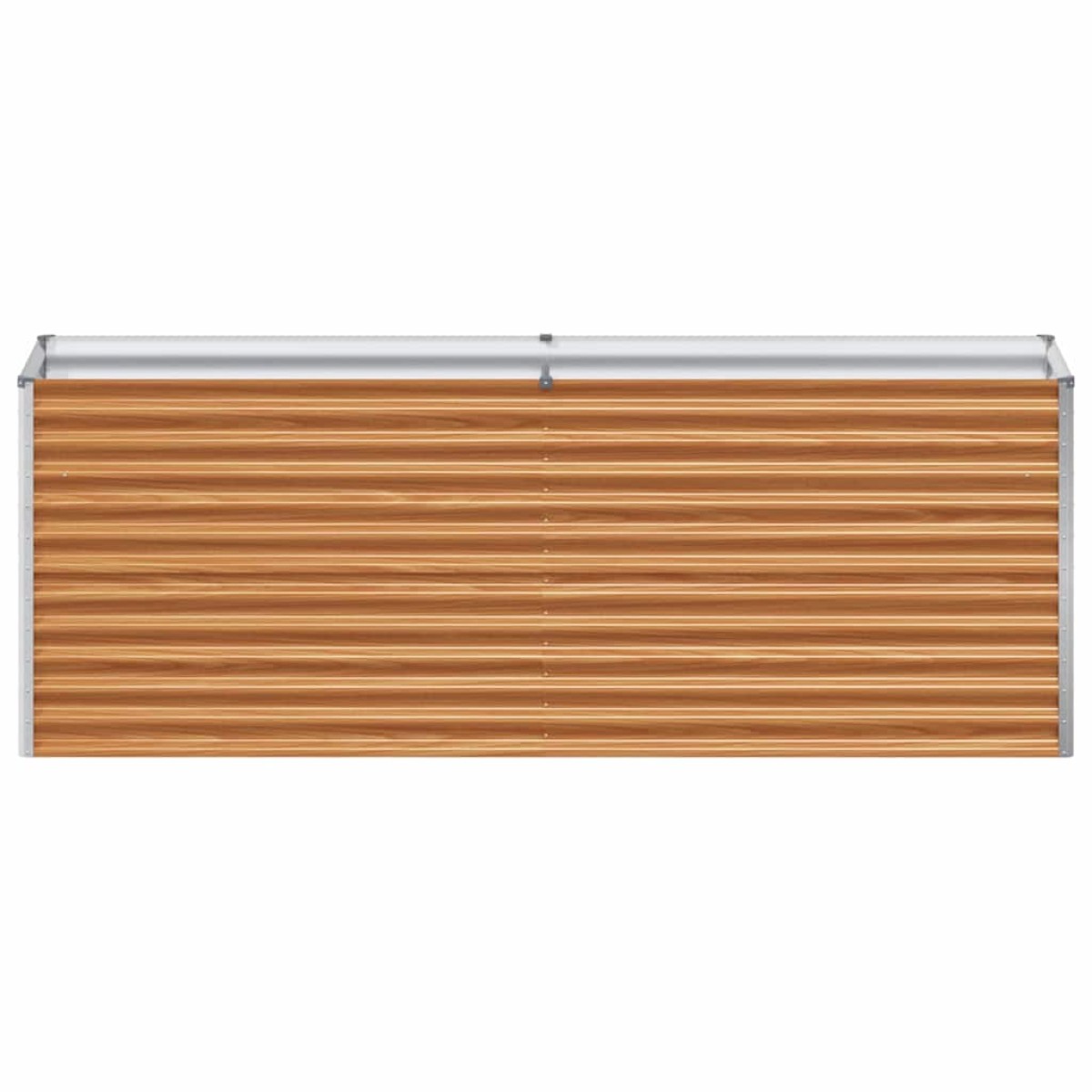 vidaXL Υπερυψωμένη Ζαρντινιέρα 195 x 50 x 68 εκ. Επικαλυμμένος Χάλυβας
