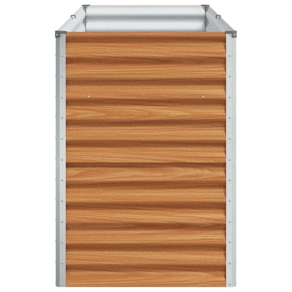 vidaXL Υπερυψωμένη Ζαρντινιέρα 195 x 50 x 68 εκ. Επικαλυμμένος Χάλυβας