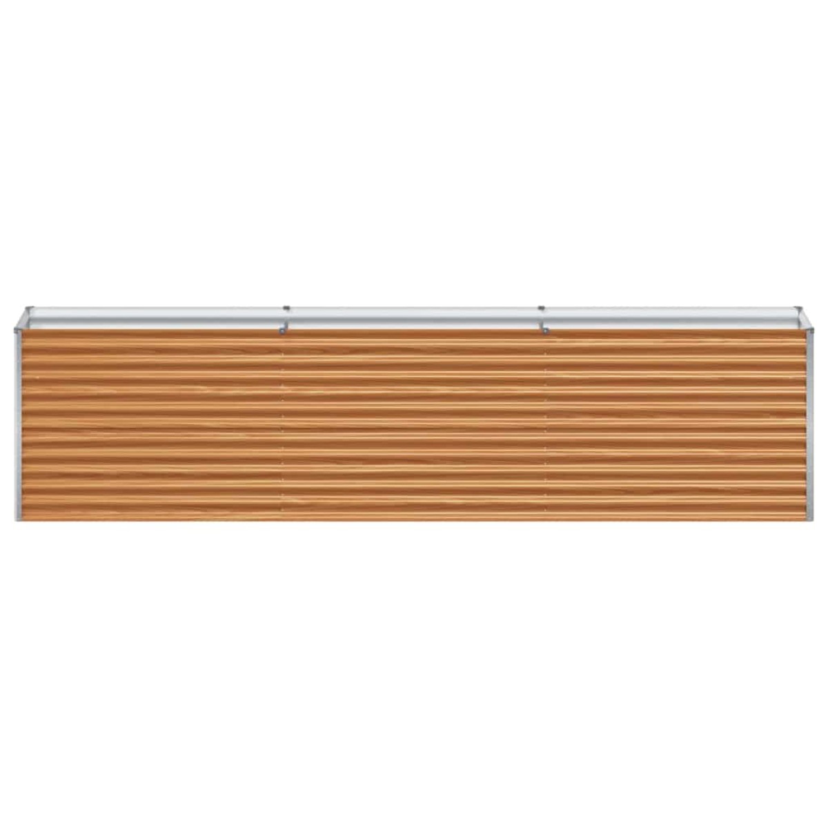 vidaXL Υπερυψωμένη Ζαρντινιέρα 290 x 50 x 68 εκ. Επικαλυμμένος Χάλυβας