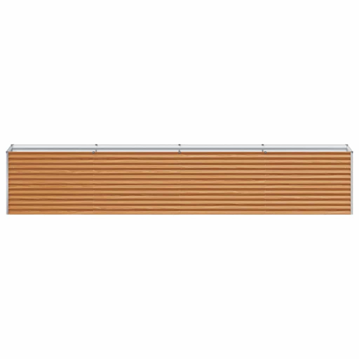 vidaXL Υπερυψωμένη Ζαρντινιέρα 390 x 50 x 68 εκ. Επικαλυμμένος Χάλυβας