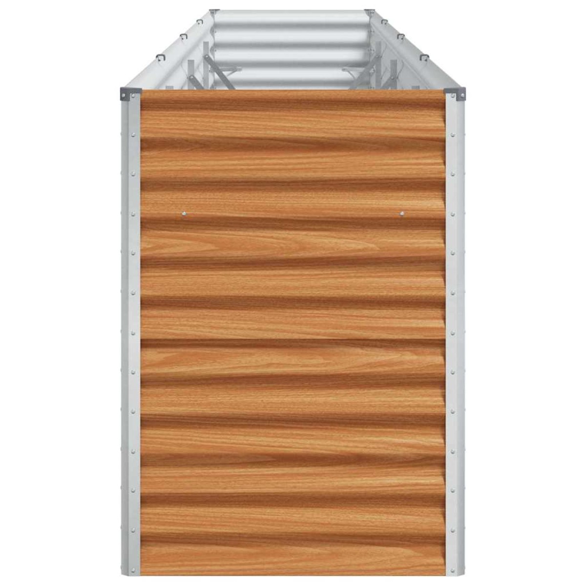 vidaXL Υπερυψωμένη Ζαρντινιέρα 390 x 50 x 68 εκ. Επικαλυμμένος Χάλυβας