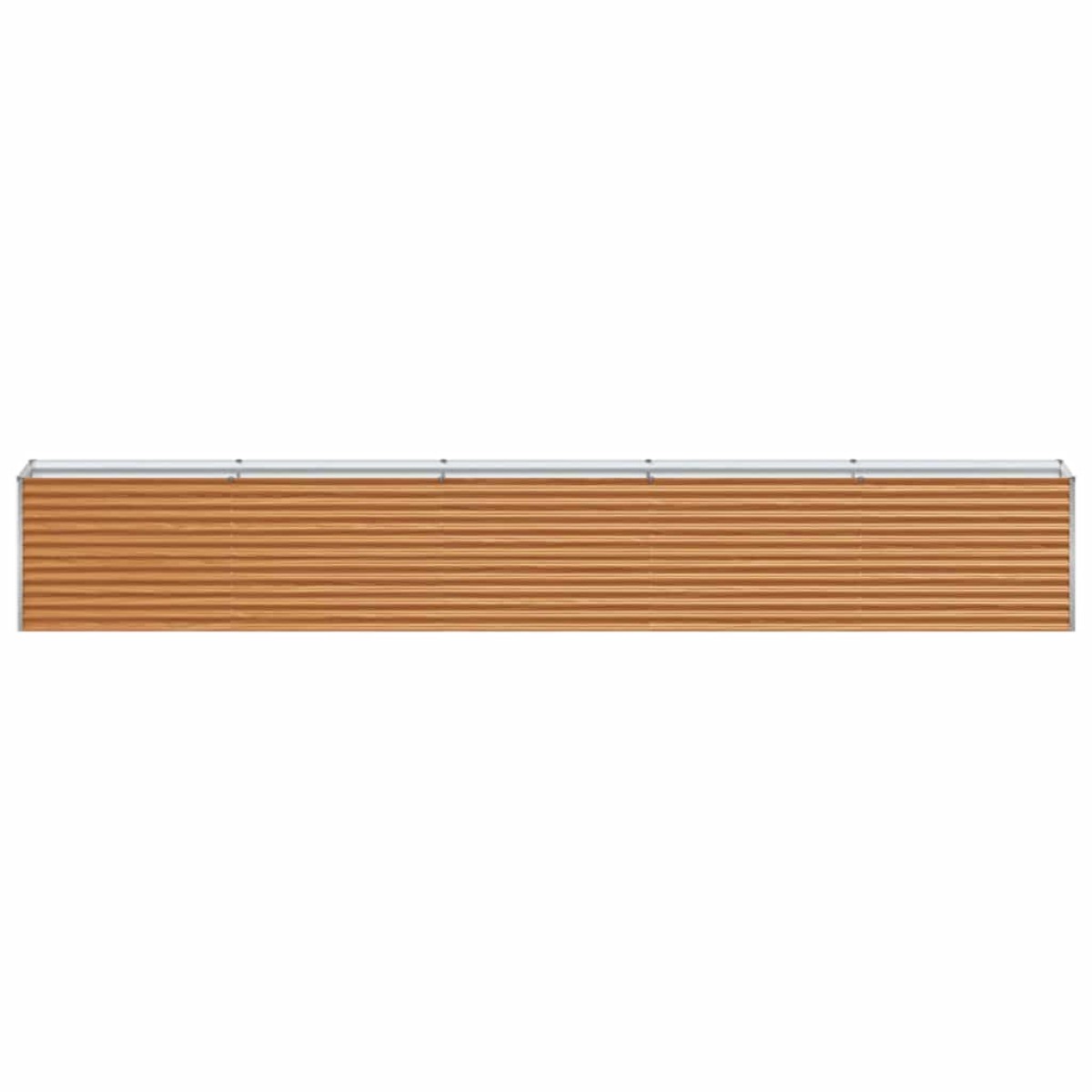vidaXL Υπερυψωμένη Ζαρντινιέρα 485 x 50 x 68 εκ. Επικαλυμμένος Χάλυβας