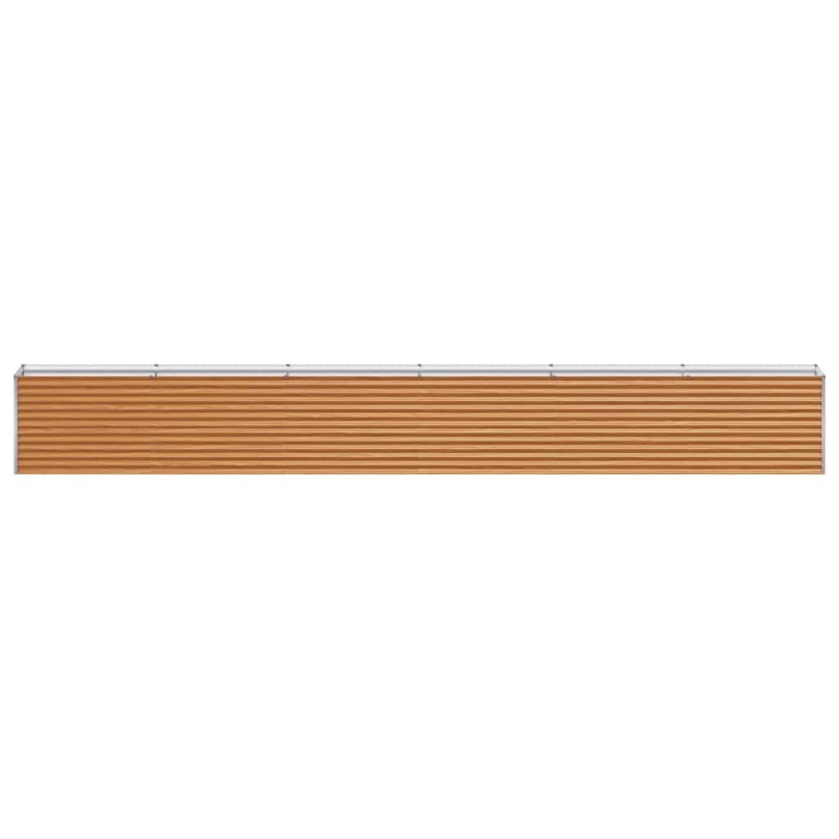vidaXL Υπερυψωμένη Ζαρντινιέρα 582 x 50 x 68 εκ. Επικαλυμμένος Χάλυβας