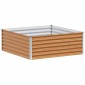 vidaXL Υπερυψωμένη Ζαρντινιέρα 98 x 100 x 36 εκ. Επικαλυμμένος Χάλυβας