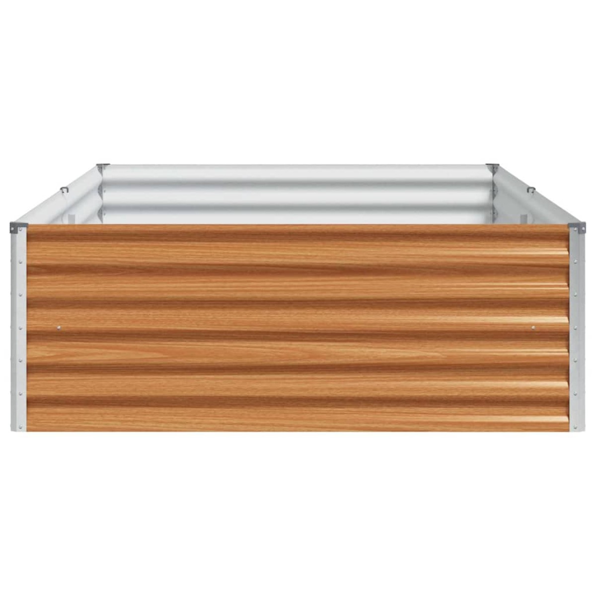 vidaXL Υπερυψωμένη Ζαρντινιέρα 195 x 100 x 36 εκ Επικαλυμμένος Χάλυβας