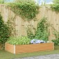 vidaXL Υπερυψωμένη Ζαρντινιέρα 195 x 100 x 36 εκ Επικαλυμμένος Χάλυβας