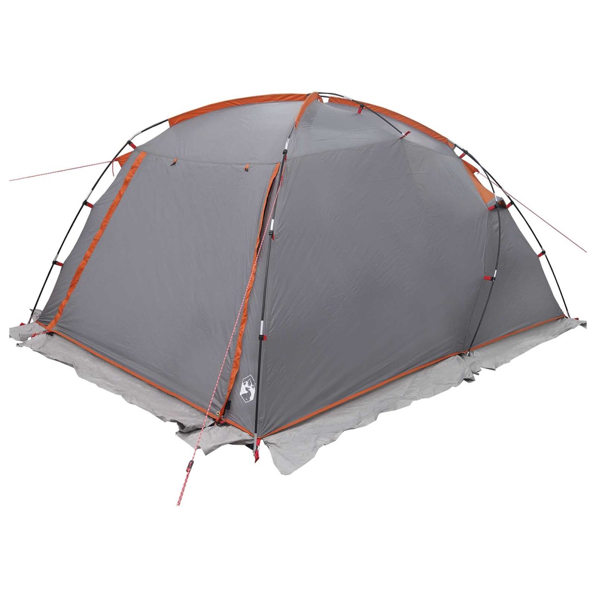 vidaXL Σκηνή τούνελ Γκρι και Πορτοκαλί 361 x 235 x 147 εκ