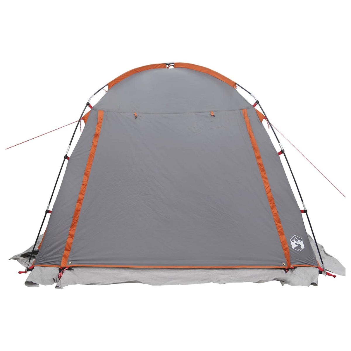 vidaXL Σκηνή τούνελ Γκρι και Πορτοκαλί 361 x 235 x 147 εκ
