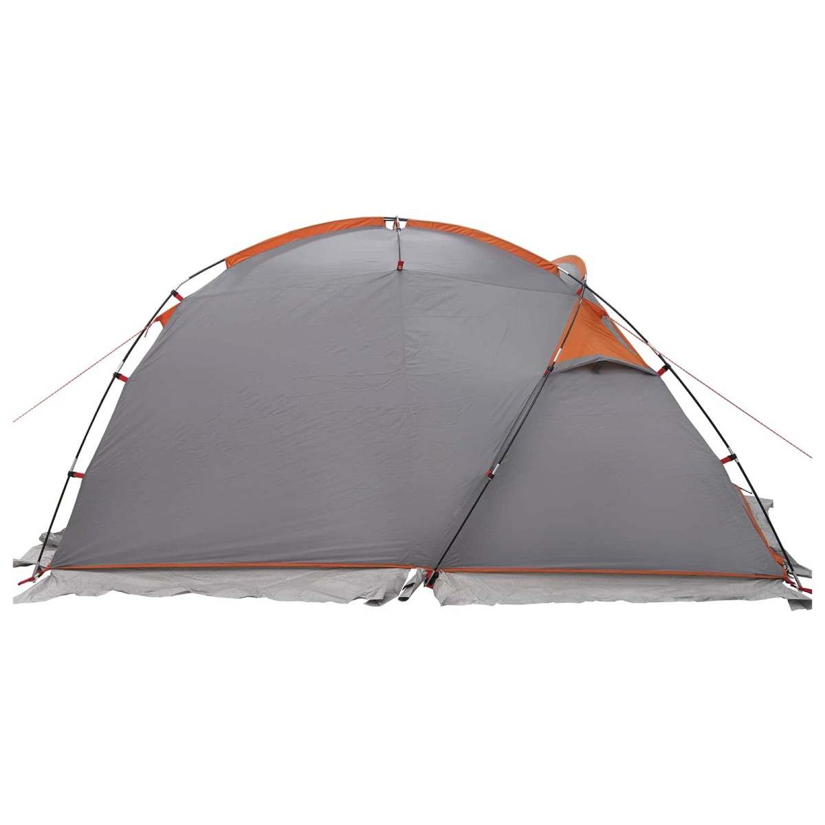 vidaXL Σκηνή τούνελ Γκρι και Πορτοκαλί 361 x 235 x 147 εκ