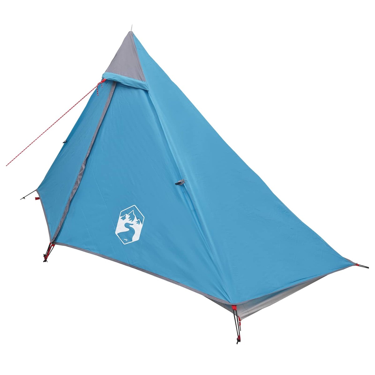 vidaXL Κατασκήνωση για Πεζοπορία Μπλε 222 x 85 x 125 εκ