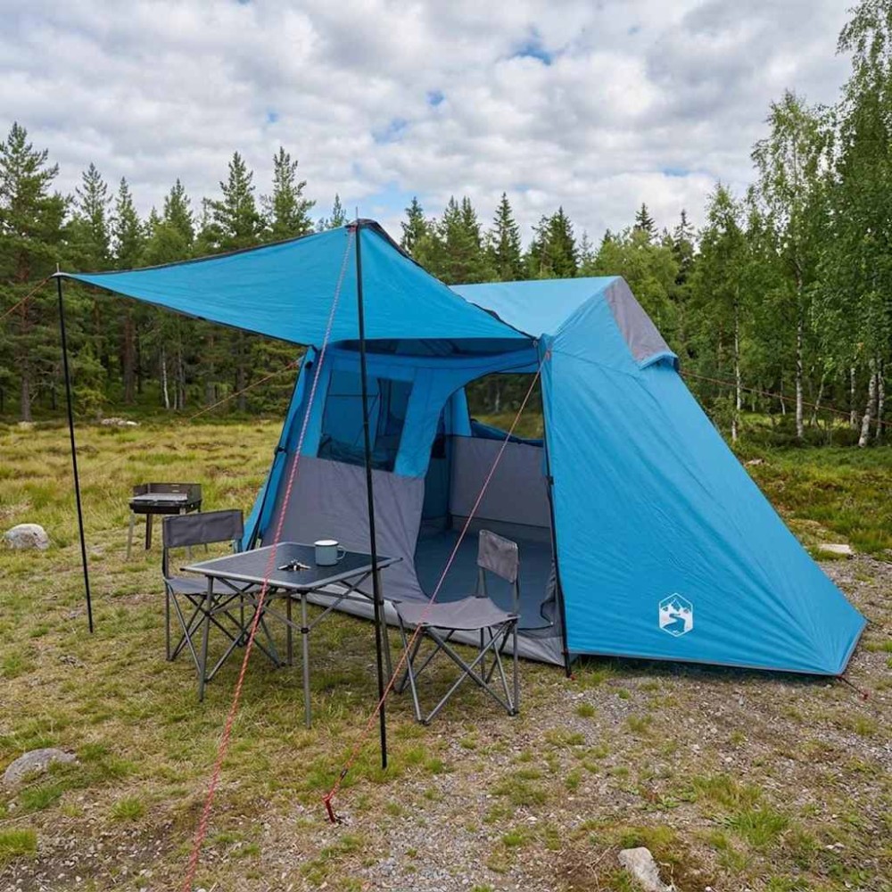 vidaXL Σκηνή τούνελ Μπλε 475 x 220 x 192 εκ.