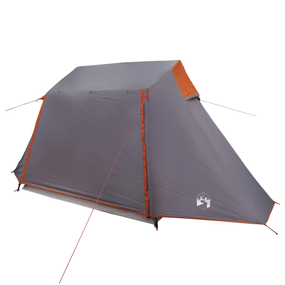 vidaXL Σκηνή τούνελ Γκρι και Πορτοκαλί 475 x 220 x 192 εκ.