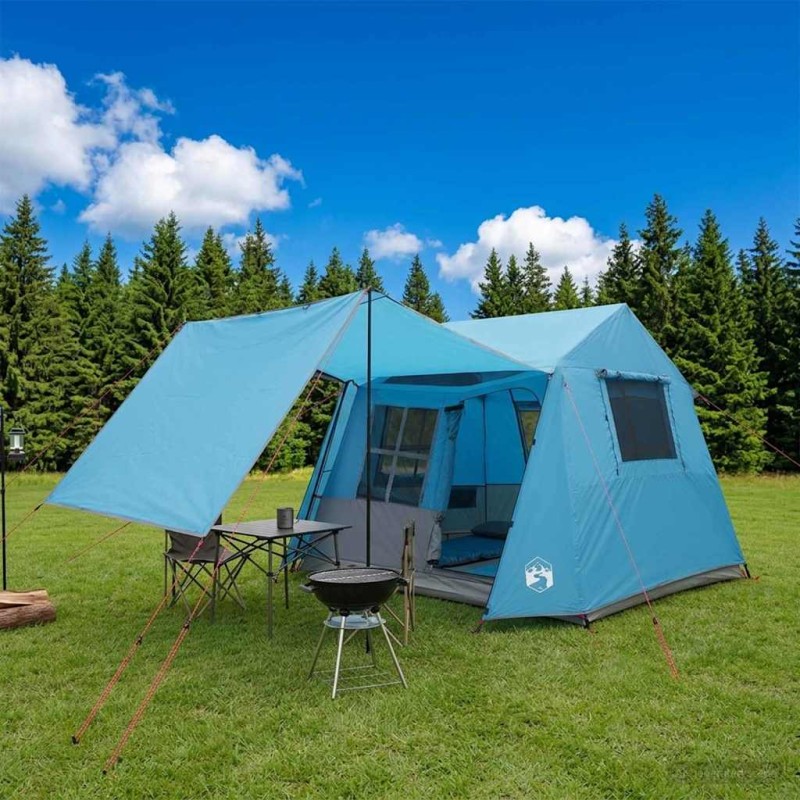vidaXL Σκηνή τούνελ Μπλε 275 x 240 x 200 cm