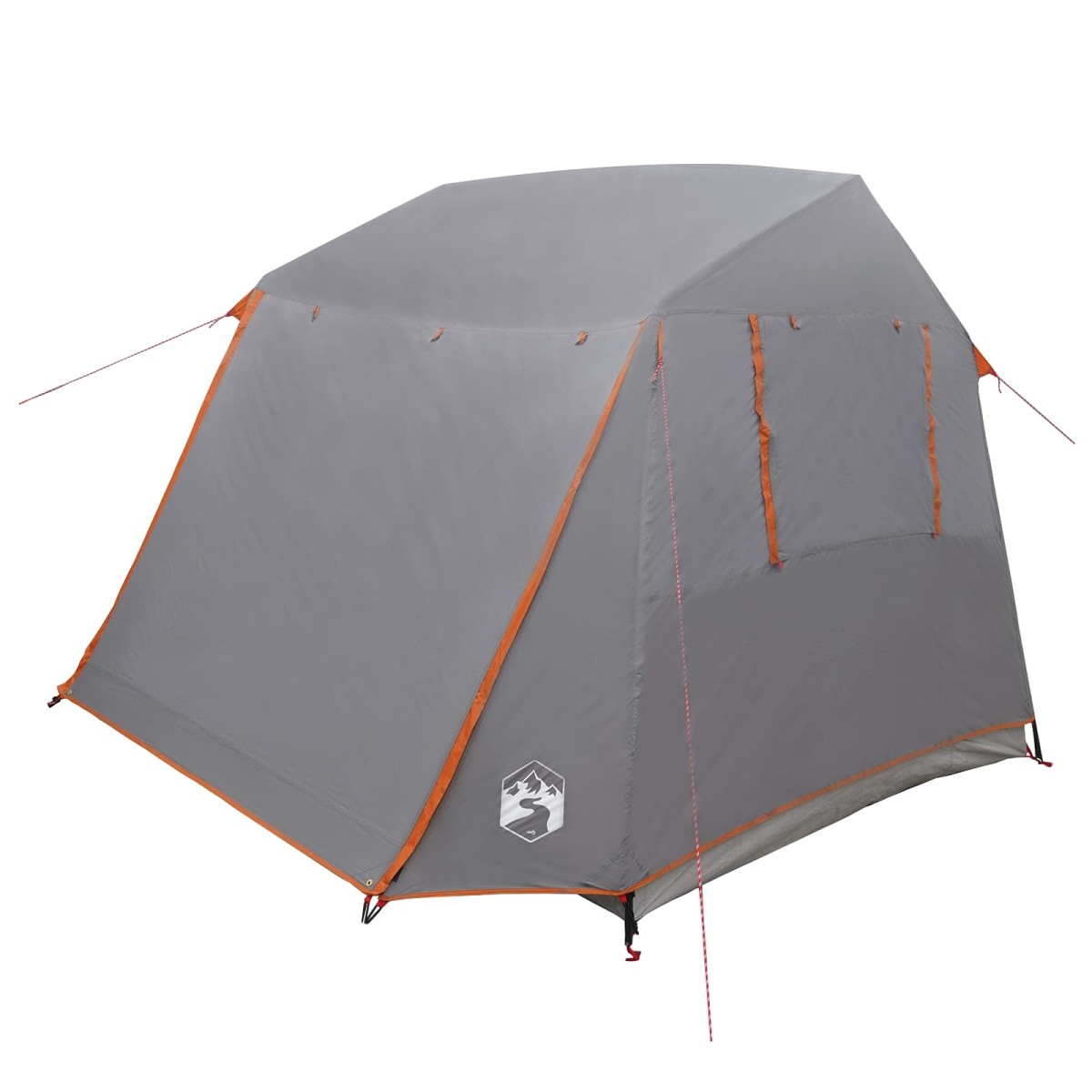vidaXL Σκηνή τούνελ Γκρι και Πορτοκαλί 275 x 240 x 200 cm