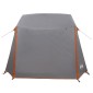 vidaXL Σκηνή τούνελ Γκρι και Πορτοκαλί 275 x 240 x 200 cm