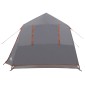 vidaXL Σκηνή τούνελ Γκρι και Πορτοκαλί 275 x 240 x 200 cm