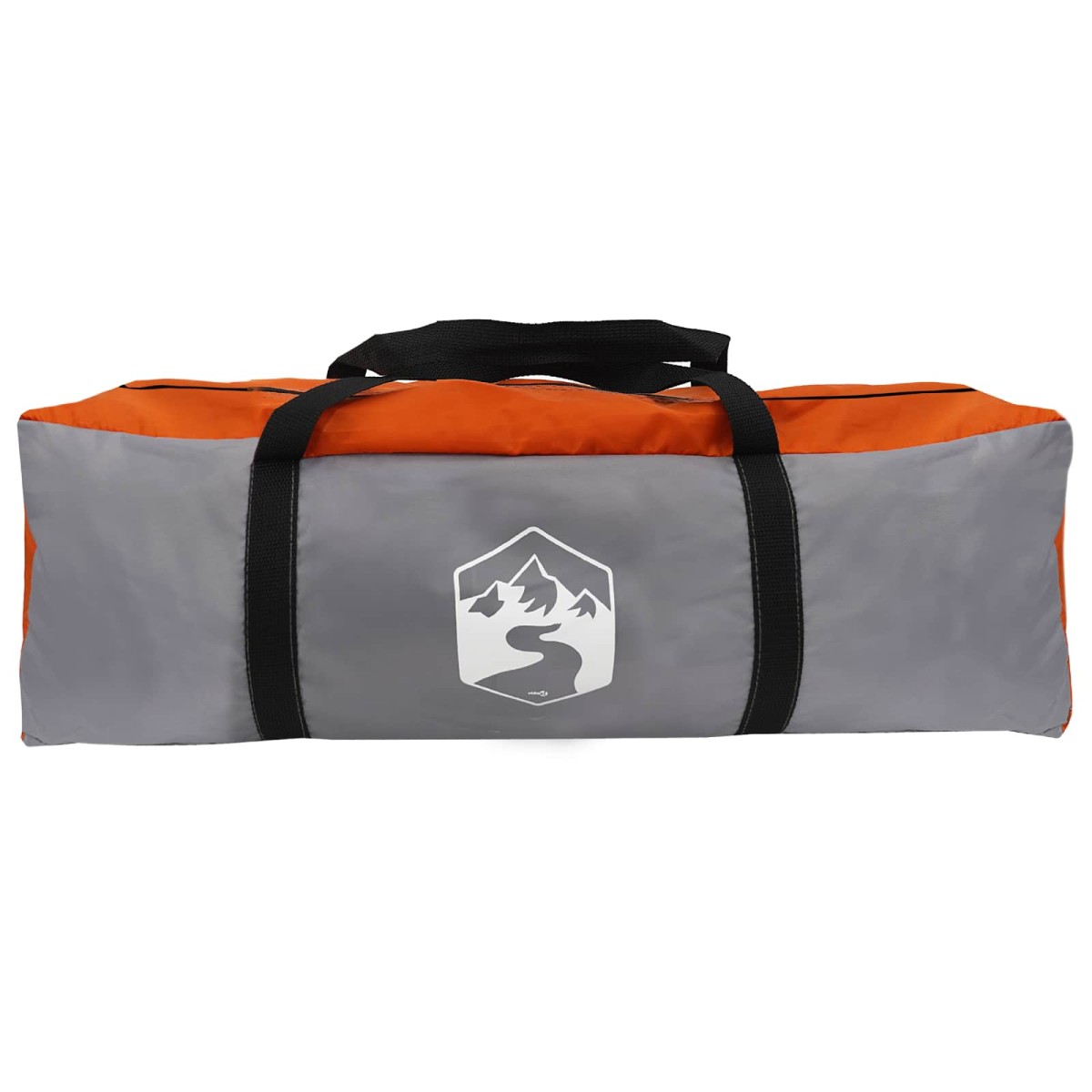 vidaXL Σκηνή τούνελ Γκρι και Πορτοκαλί 275 x 240 x 200 cm