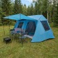 vidaXL Σκηνή τούνελ Μπλε 400 x 278 x 182 εκ