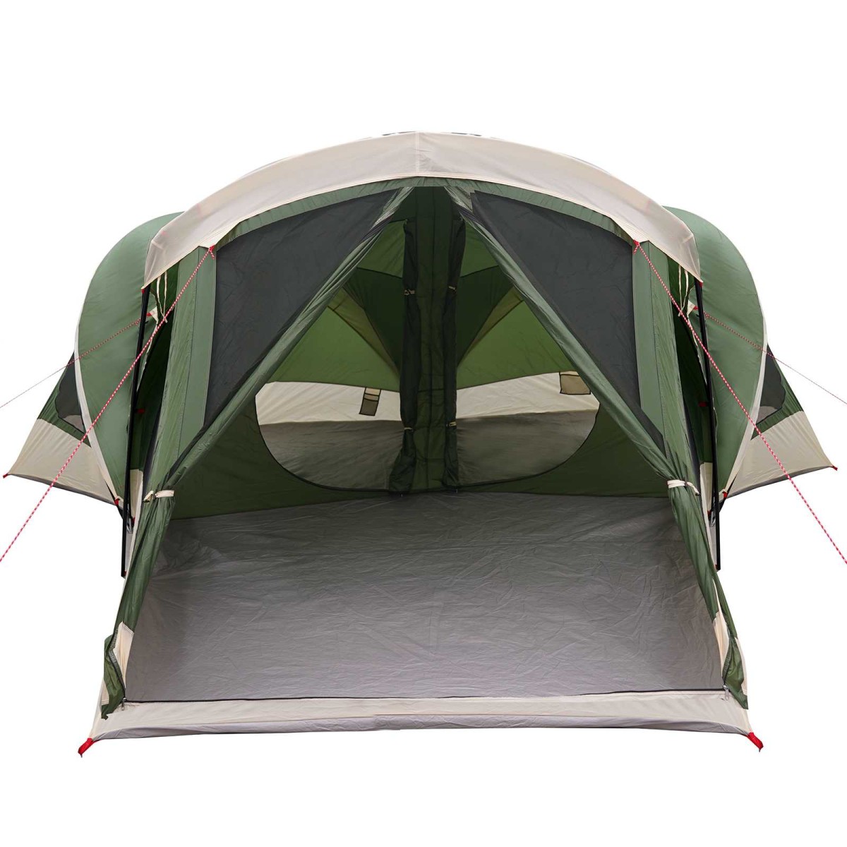 vidaXL Οικογενειακή Σκηνή Πράσινο 550 x 555 x 208 εκ