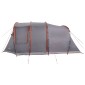 vidaXL Σκηνή τούνελ Γκρι και Πορτοκαλί 505 x 330 x 204 cm