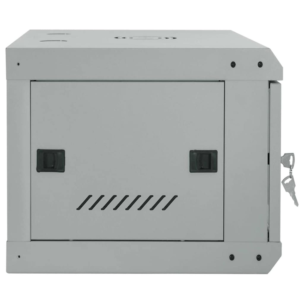 vidaXL Ντουλάπα δικτύου με αποθήκευση Γκρι 60 x 35 x 28 εκ Ατσάλι