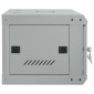 vidaXL Ντουλάπα δικτύου με αποθήκευση Γκρι 60 x 35 x 28 εκ Ατσάλι