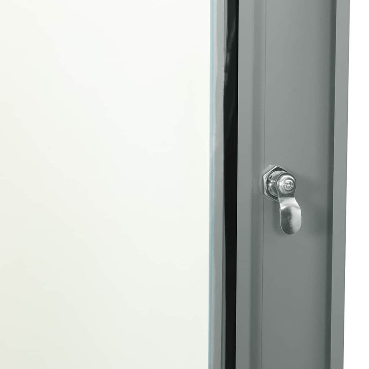 vidaXL Ντουλάπα δικτύου με αποθήκευση Γκρι 60 x 45 x 35 cm Ατσάλι