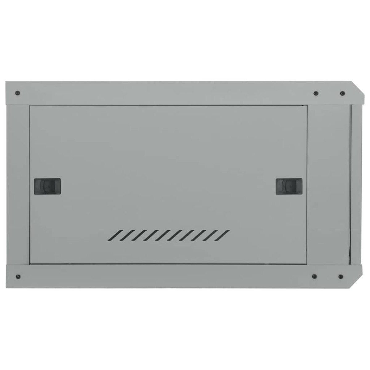 vidaXL Ντουλάπα δικτύου με αποθήκευση Γκρι 60 x 60 x 35 cm Ατσάλι