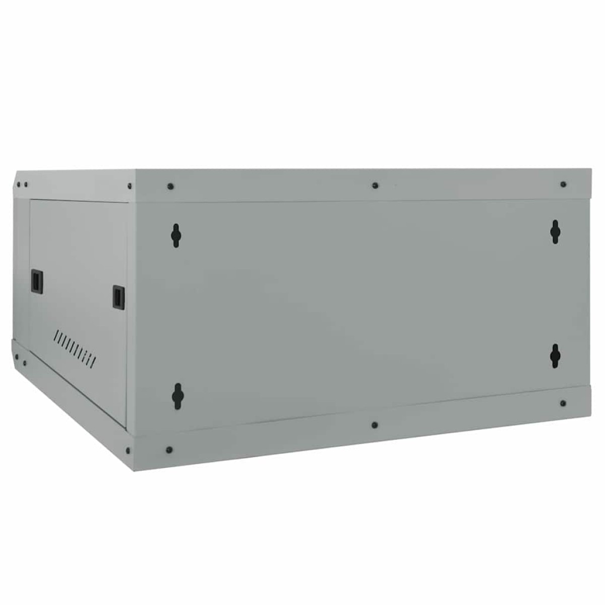 vidaXL Ντουλάπα δικτύου με αποθήκευση Γκρι 60 x 60 x 35 cm Ατσάλι