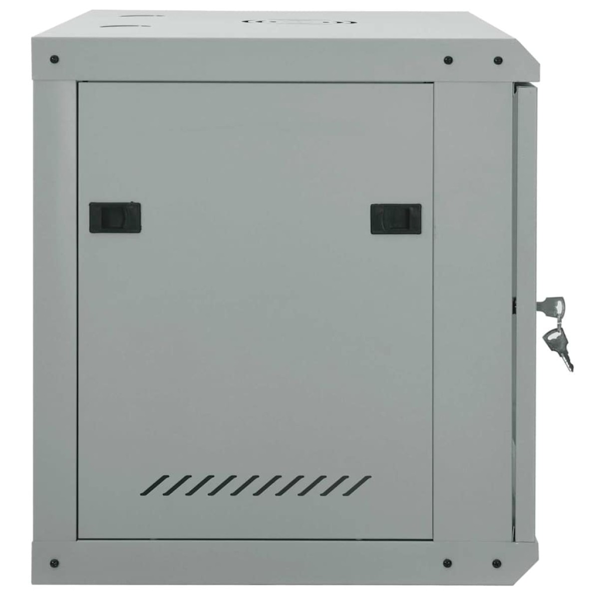 vidaXL Ντουλάπα δικτύου με αποθήκευση Γκρι 60 x 45 x 50 εκ Ατσάλι