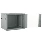 vidaXL Ντουλάπα δικτύου με αποθήκευση Γκρι 60 x 60 x 50 εκ Ατσάλι