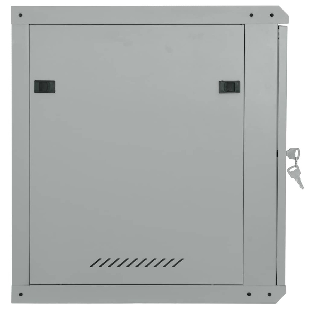 vidaXL Ντουλάπα δικτύου με αποθήκευση Γκρι 60 x 60 x 50 εκ Ατσάλι