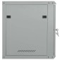 vidaXL Ντουλάπα δικτύου με αποθήκευση Γκρι 60 x 60 x 50 εκ Ατσάλι