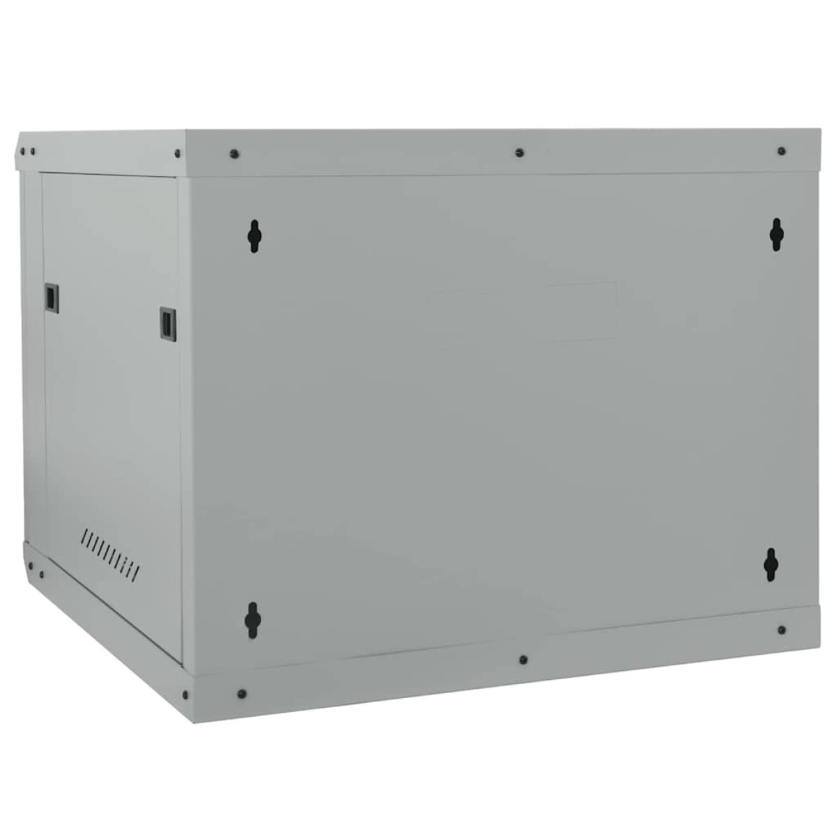 vidaXL Ντουλάπα δικτύου με αποθήκευση Γκρι 60 x 60 x 50 εκ Ατσάλι