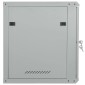 vidaXL Ντουλάπα δικτύου με αποθήκευση Γκρι 60 x 60 x 65 εκ Ατσάλι