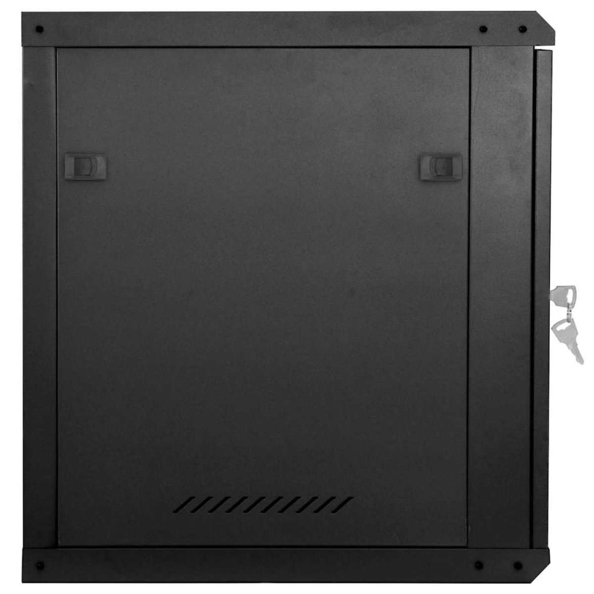 vidaXL Ντουλάπα δικτύου με αποθήκευση Μαύρο 60 x 45 x 65 εκ Ατσάλι