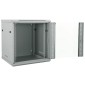 vidaXL Ντουλάπα δικτύου με αποθήκευση Γκρι 60 x 45 x 65 εκ Ατσάλι