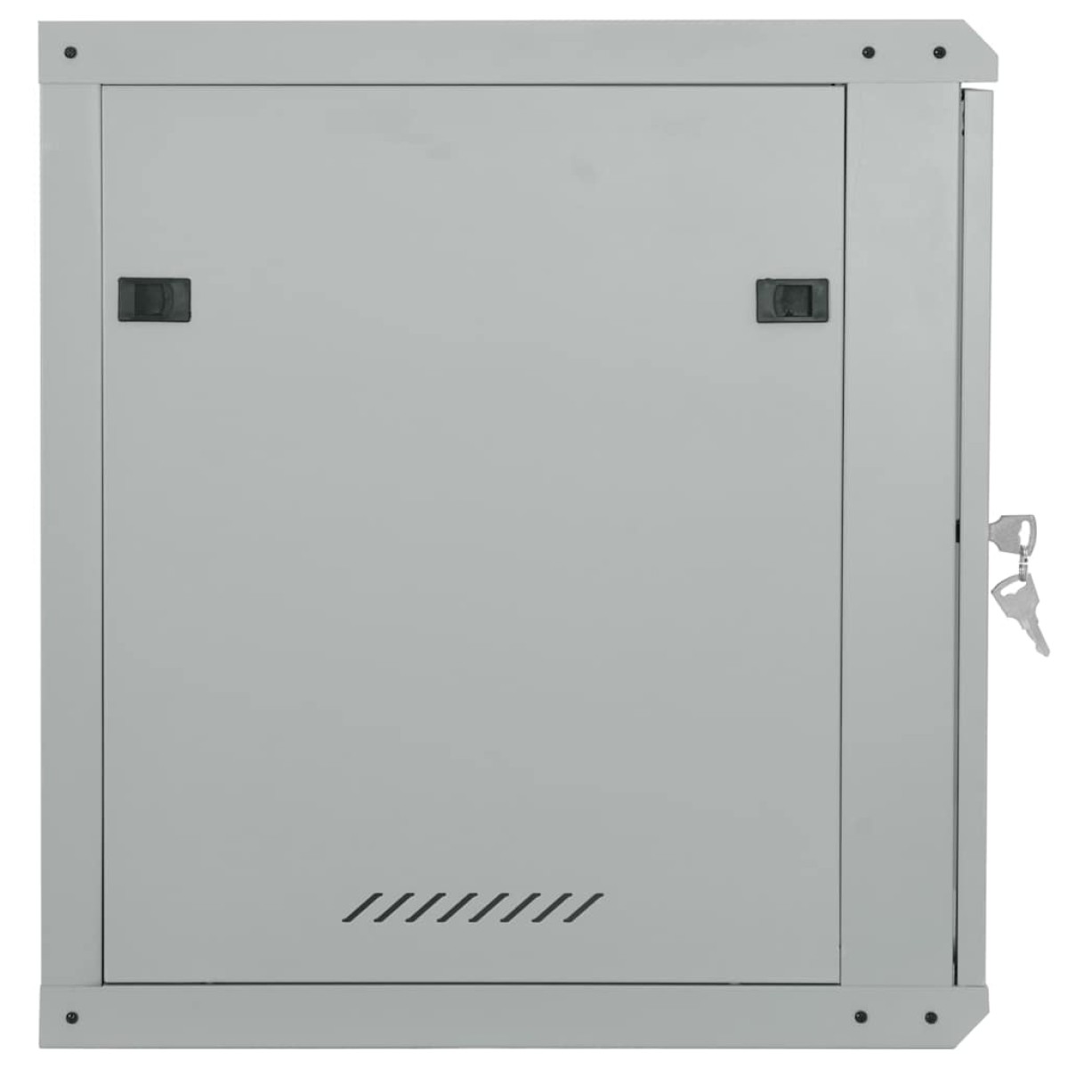 vidaXL Ντουλάπα δικτύου με αποθήκευση Γκρι 60 x 45 x 65 εκ Ατσάλι