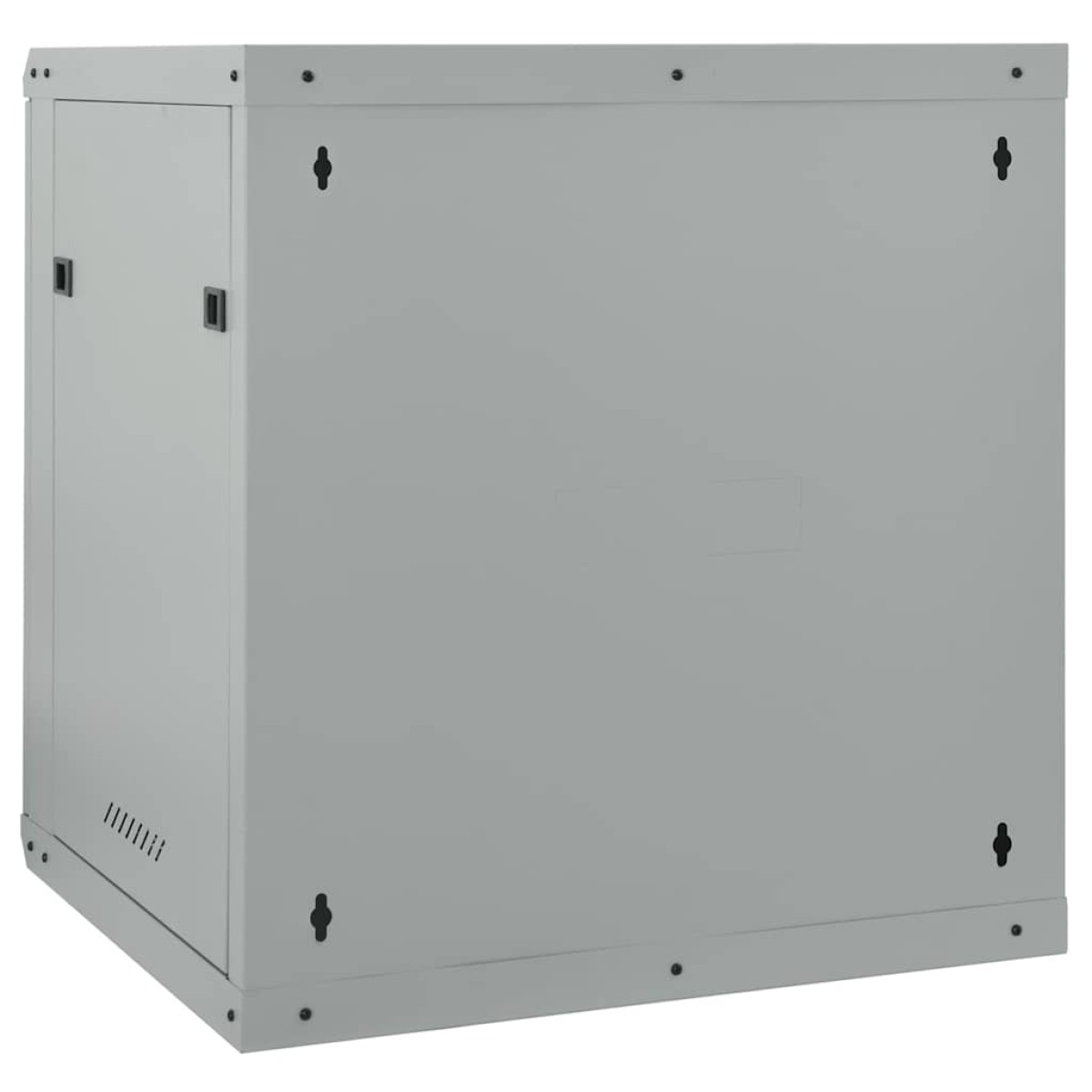 vidaXL Ντουλάπα δικτύου με αποθήκευση Γκρι 60 x 45 x 65 εκ Ατσάλι