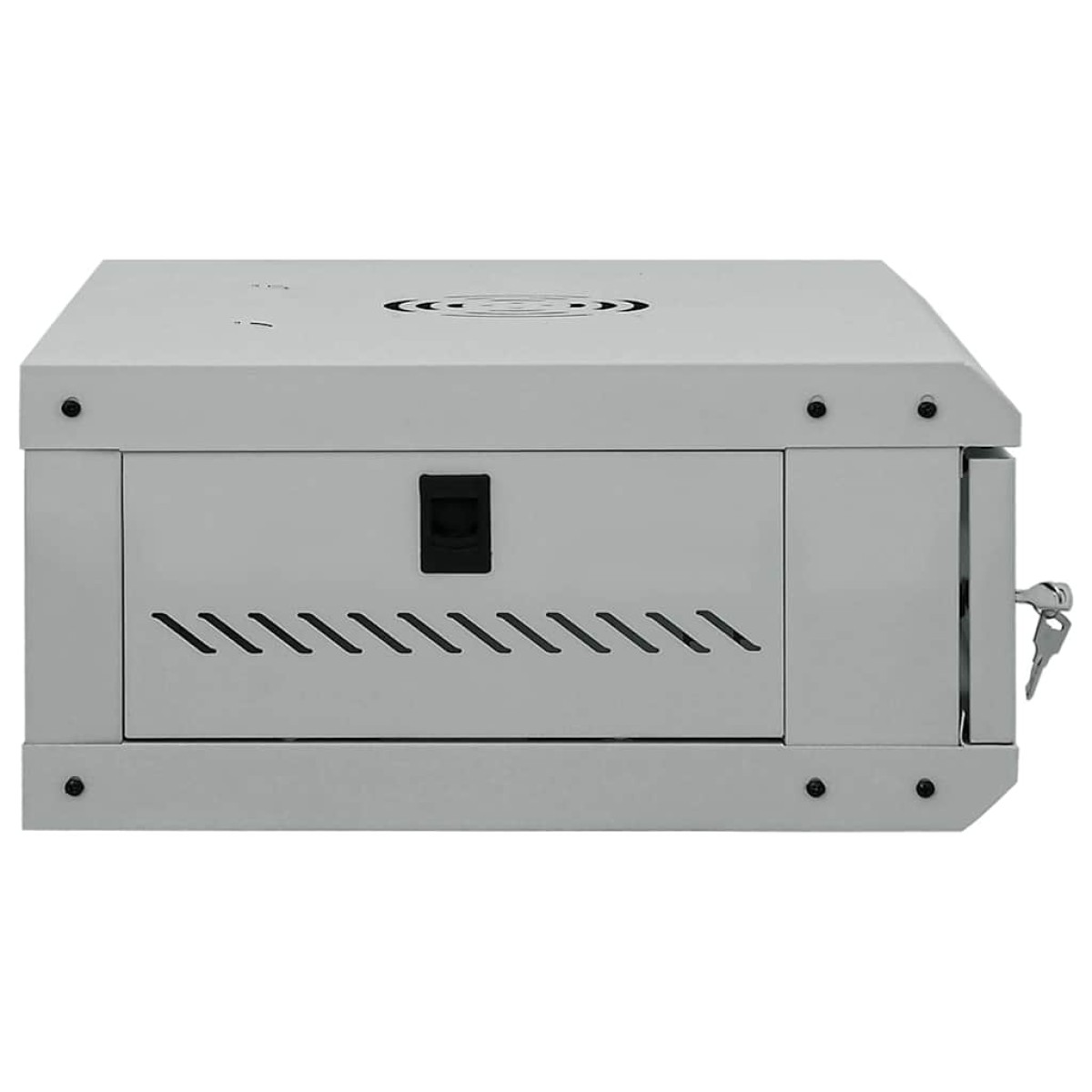 vidaXL Ντουλάπα δικτύου με αποθήκευση Γκρι 53 x 45 x 21 εκ Ατσάλι